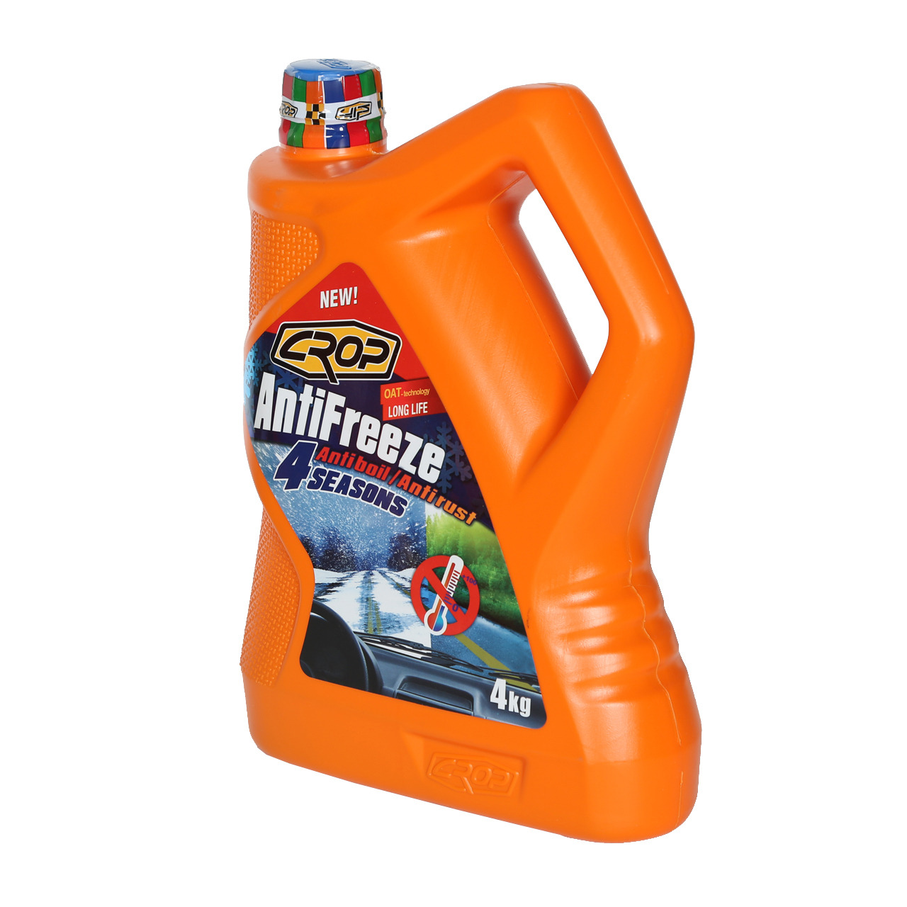 ضد یخ و ضد جوش و ضد زنگ خودرو کراپ مدل Anti Freeze حجم 4 لیتر