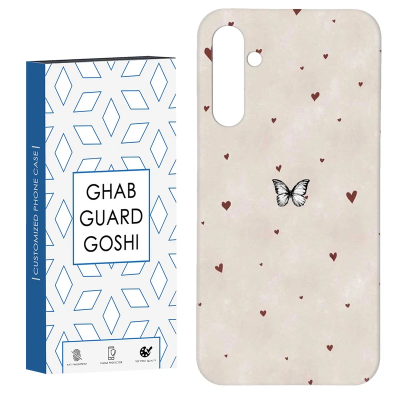 کاور قاب گارد گوشی طرح پروانه کد Dimo-855 مناسب برای گوشی موبایل سامسونگ Galaxy A34 / A34 5g