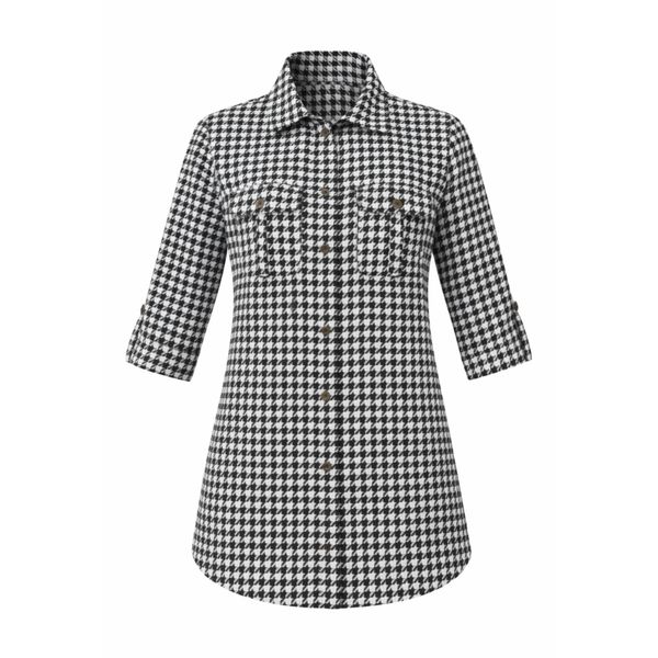 مانتو کتی زنانه مدل پیچازی دو جیب