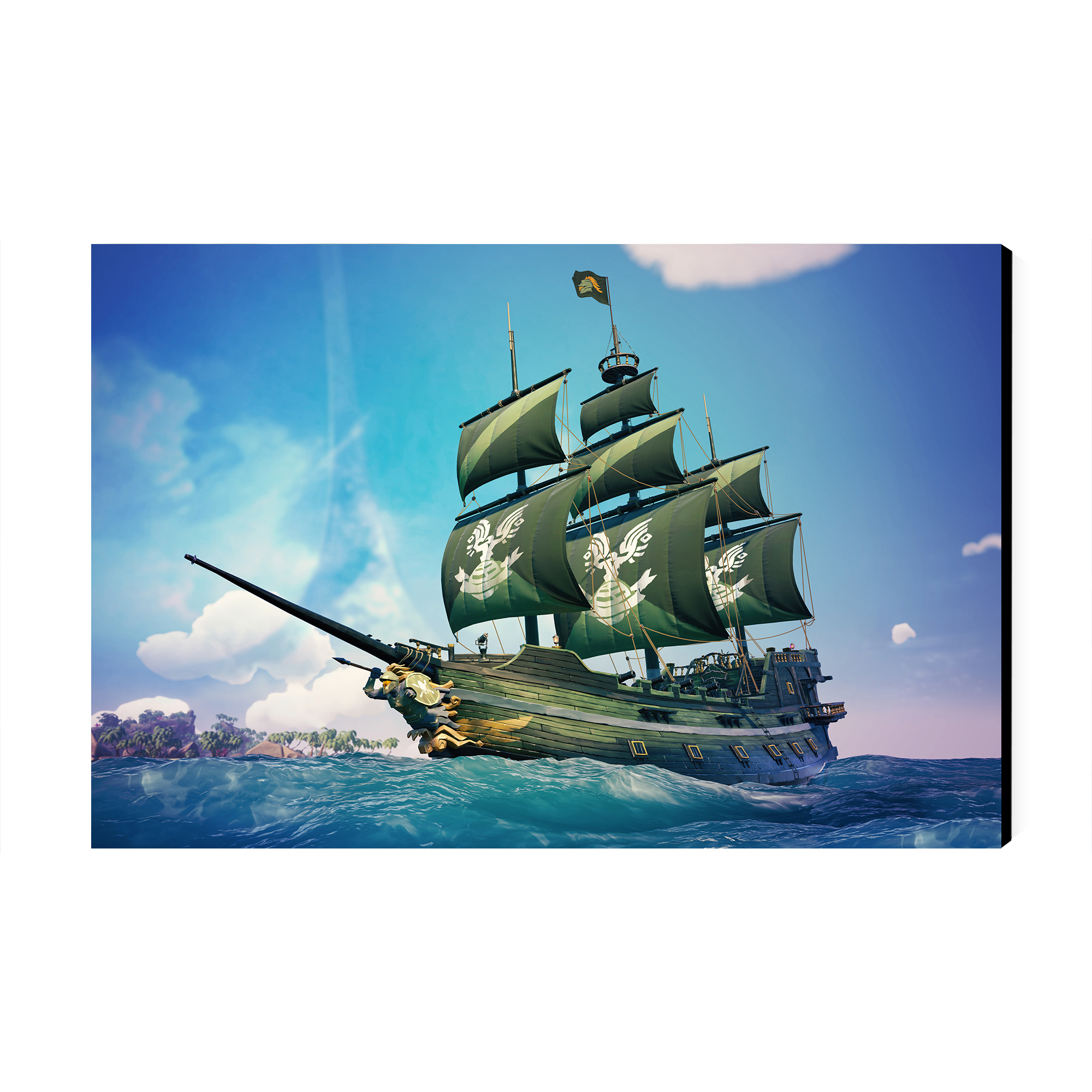 تابلو شاسی عرش مدل بازی دزدان دریایی sea of thieves کد As3499