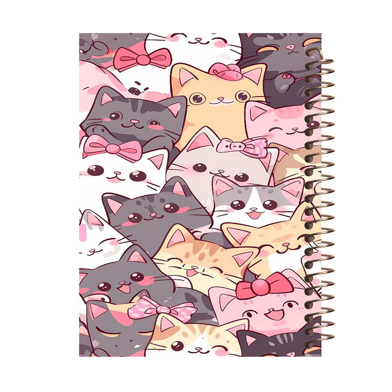 دفتر نقاشی 60 برگ طرح گربه کد A408