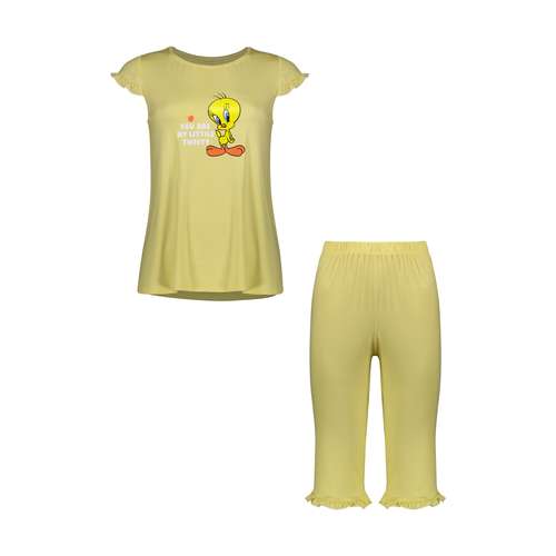 ست تی شرت و شلوارک زنانه ناربن مدل 1521563-19