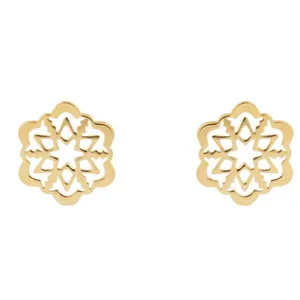 گوشواره طلا 18 عیار زنانه کانیار گالری کد GOA58