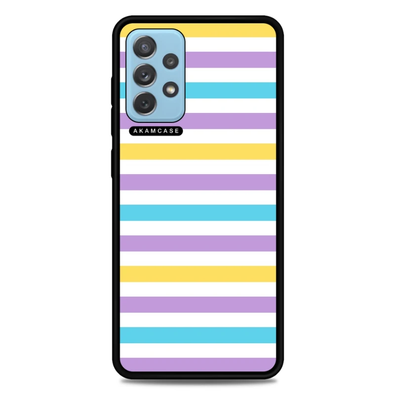 کاور آکام مدل AMC-WSGA72-PASTEL PATTERN7 مناسب برای گوشی موبایل سامسونگ Galaxy A72