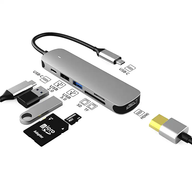 هاب داک استیشن شش پورت مدل BX6H