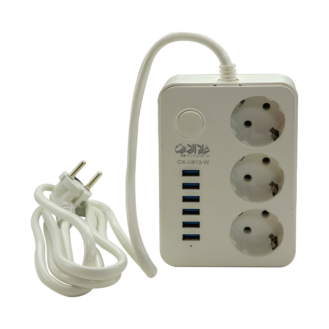 چندراهی برق علاالدین مدل 6USB چندراهی برق علاالدین مدل 6USB