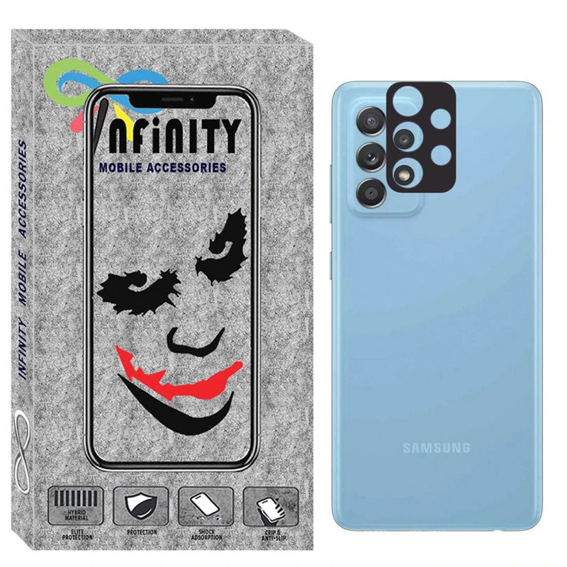 محافظ لنز دوربین اینفینیتی مدل FLZ-INF مناسب برای گوشی موبایل سامسونگ Galaxy A52 / A52s
