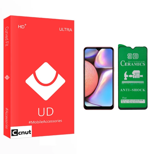 محافظ صفحه نمایش 9D کوکونات مدل UD Glass مناسب برای گوشی موبایل سامسونگ Galaxy A10 / A10s / M10 / M10s