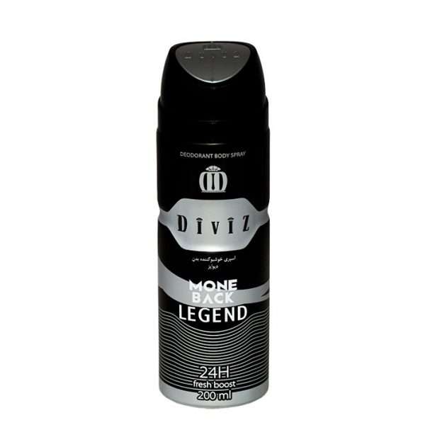 اسپری دئودورانت دیوایز مدل MONT BLANC LEGEND حجم 200 میلی لیتر اسپری دئودورانت دیوایز مدل MONT BLANC LEGEND حجم 200 میلی لیتر