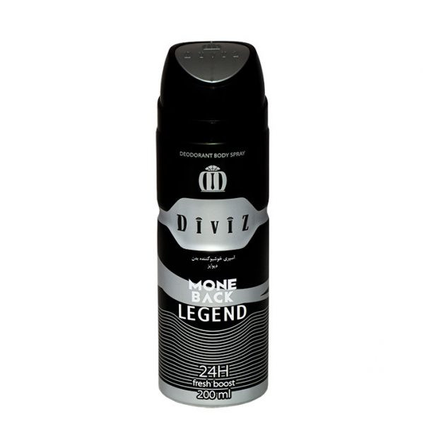 اسپری دئودورانت دیوایز مدل MONT BLANC LEGEND حجم 200 میلی لیتر اسپری دئودورانت دیوایز مدل MONT BLANC LEGEND حجم 200 میلی لیتر
