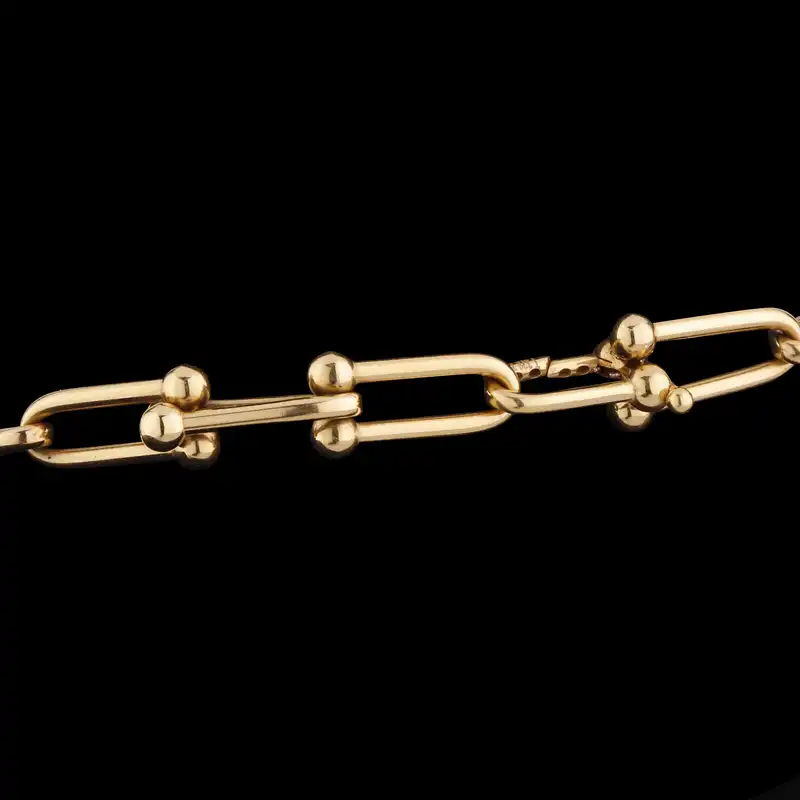 گردنبند طلا 18 عیار زنانه صلاحی گلد مدل 14496