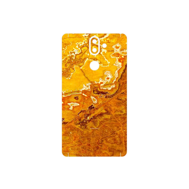 برچسب پوششی ماهوت مدل Gold Marble مناسب برای گوشی موبایل نوکیا 8 Sirocco