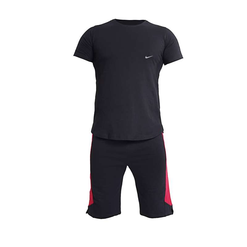 ست تی شرت و شلوارک مردانه مدل پنبه 03