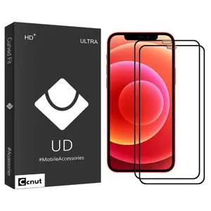 Coconut UD Black Screen Protector For Apple Iphone 12mini Pack Of 2