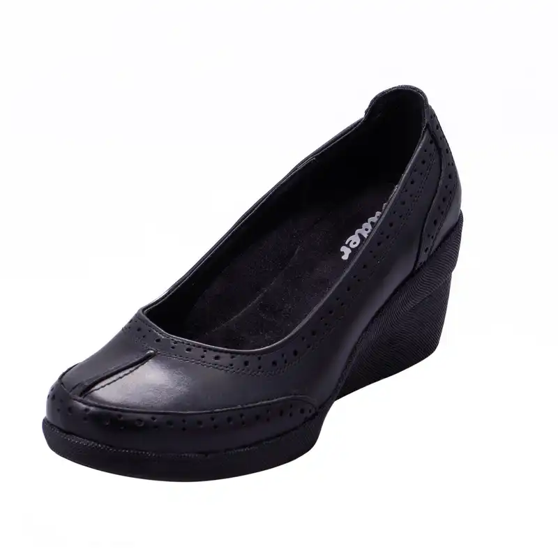 کفش روزمره زنانه مدل نادر مدل نغمه کد 609 رنگ مشکی