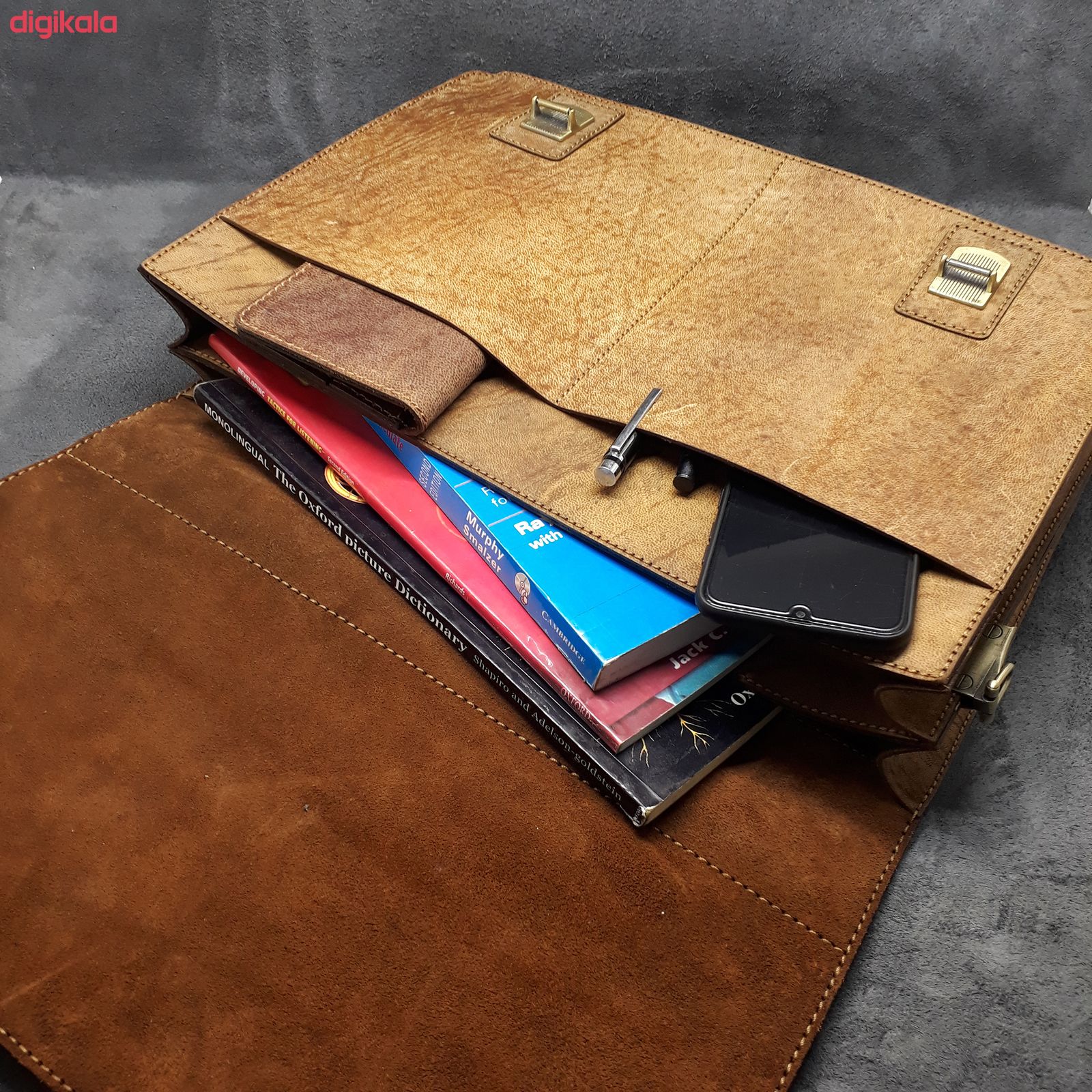 کیف اداری مردانه چرم بارثاوا مدل 1106a main 1 5