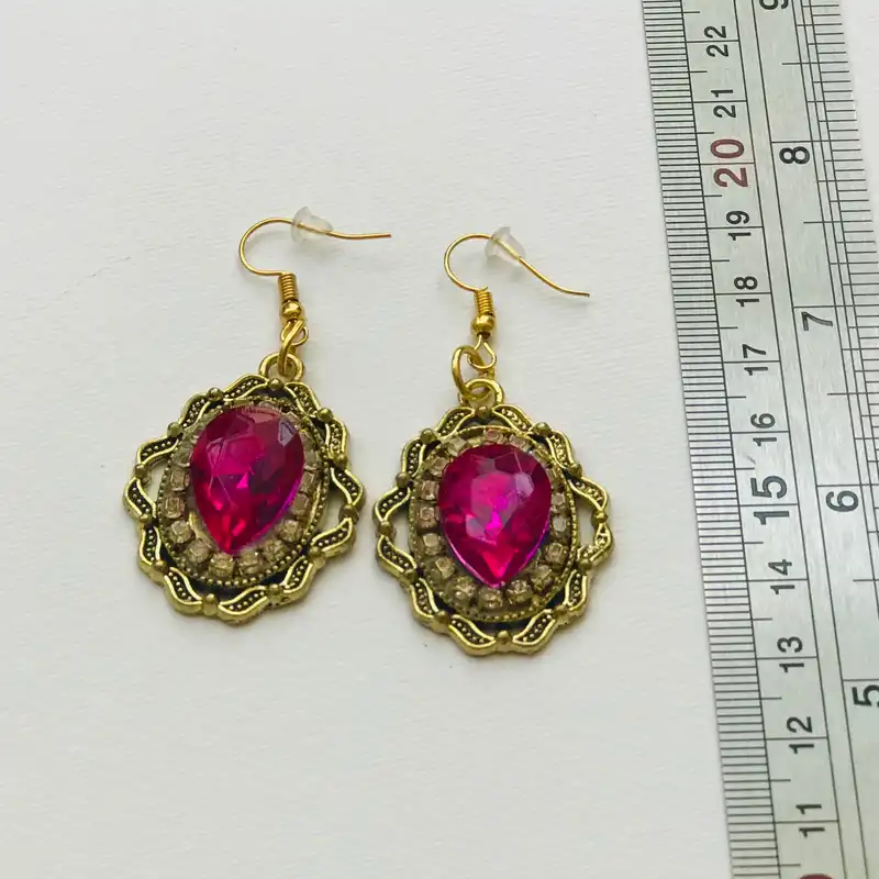 گوشواره زنانه مدل نگین