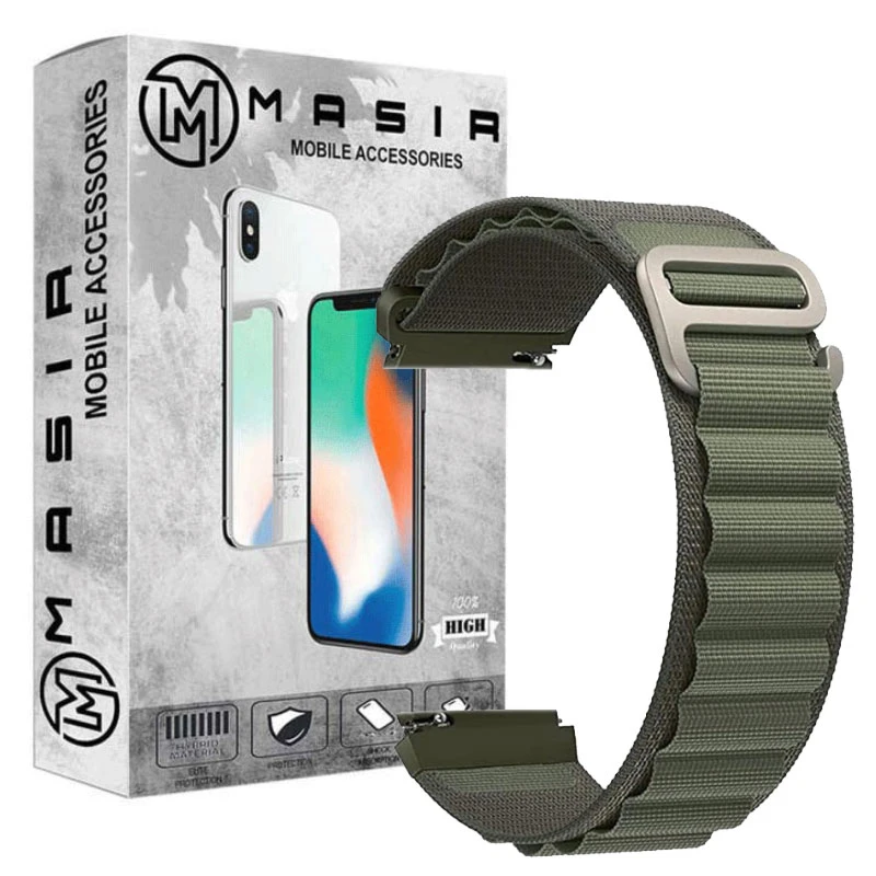  بند مسیر مدل Alpine Loop مناسب برای ساعت هوشمند سامسونگ Galaxy Watch Active 2 40mm