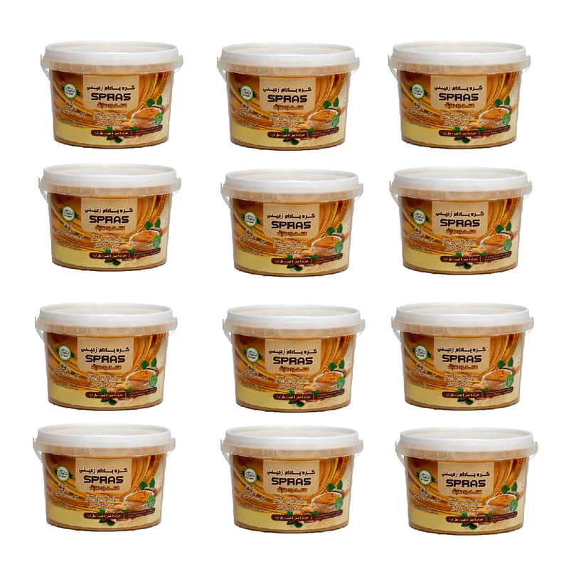 کره بادام زمینی رژیمی کرانچی  اسپراس - 500 گرم بسته 12 عددی