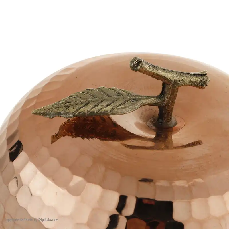 قندان مسی مس زنجان طرح سیب مدل N76