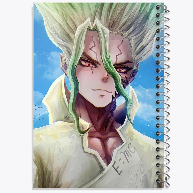 دفتر نت موسیقی 50 برگ خندالو مدل سنکو انیمه دکتر استون Dr. Stone کد 27495