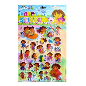 برچسب مدل پفی طرح Dora کد YH-007