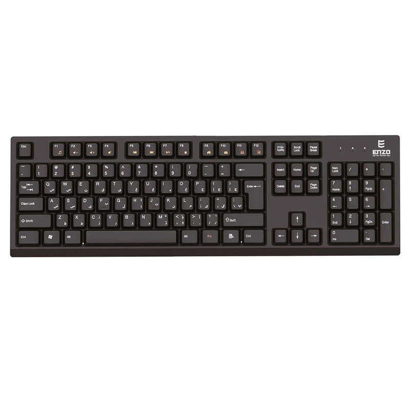 کیبورد با سیم انزو مدل K750