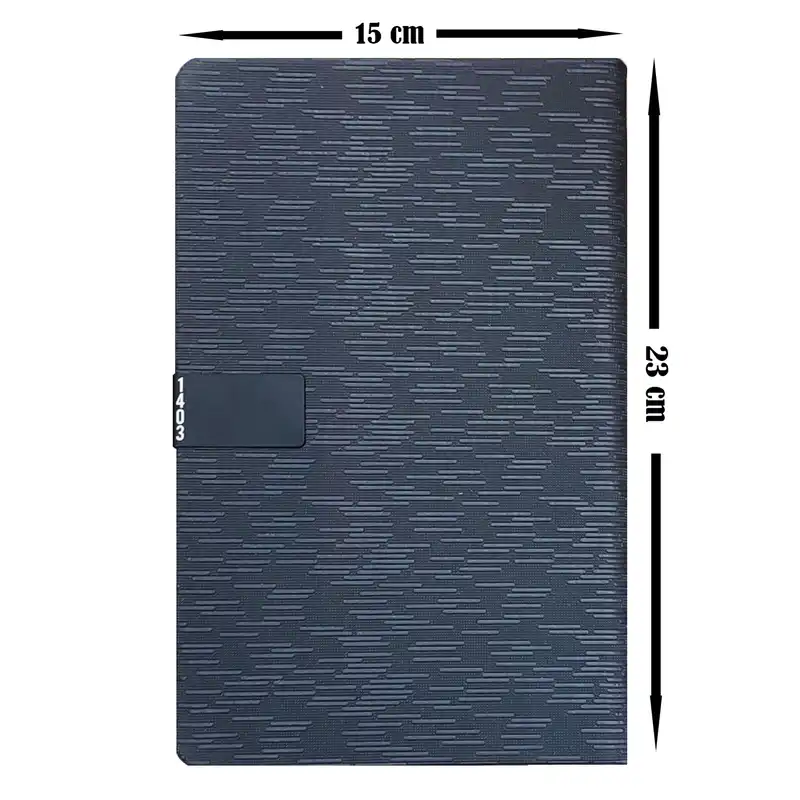 سالنامه سال 1403 مدل Single طرح Simple کد 01