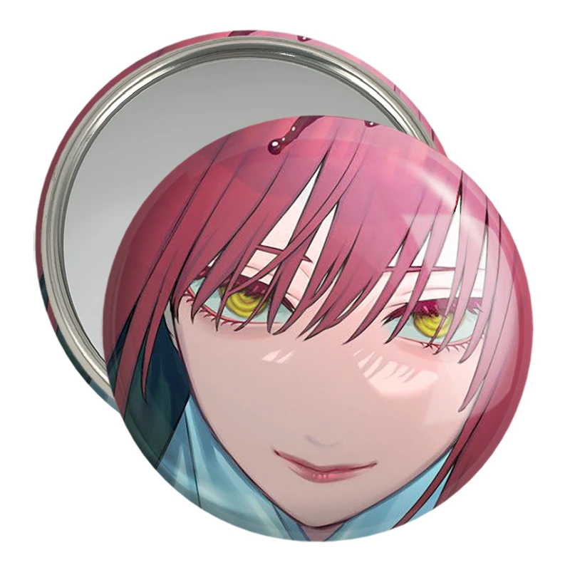 آینه جیبی خندالو مدل ماکیما انیمه مرد اره ای Chainsaw Man  کد 17935