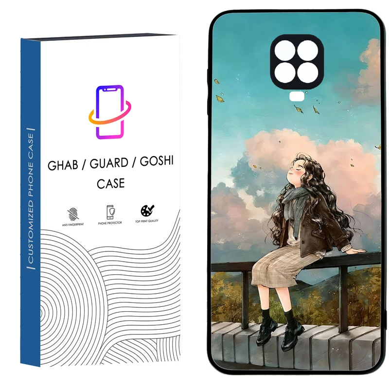 کاور قاب گارد گوشی طرح دخترانه کد 31 - TPU مناسب برای گوشی موبایل شیائومی Redmi Note 9s / Note 9 pro