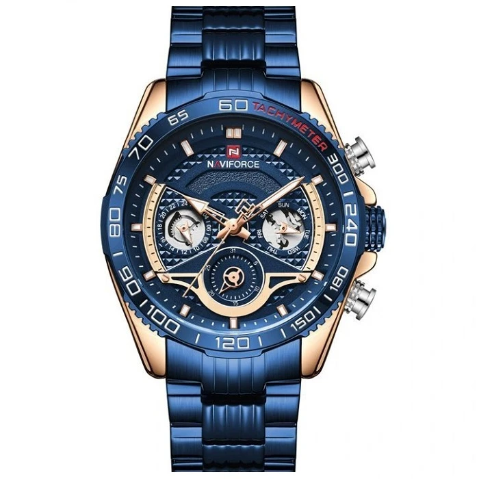 ساعت مچی عقربه‌ای مردانه نیوی فورس مدل nf9185