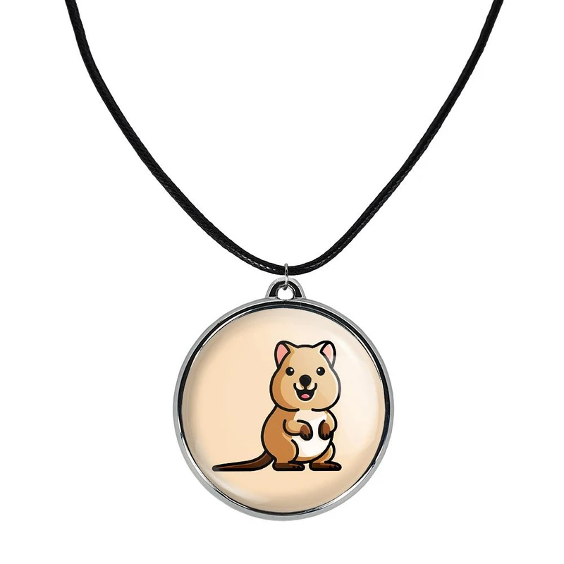 گردنبند خندالو مدل حیوانات بامزه موش آبی کد 2819428195