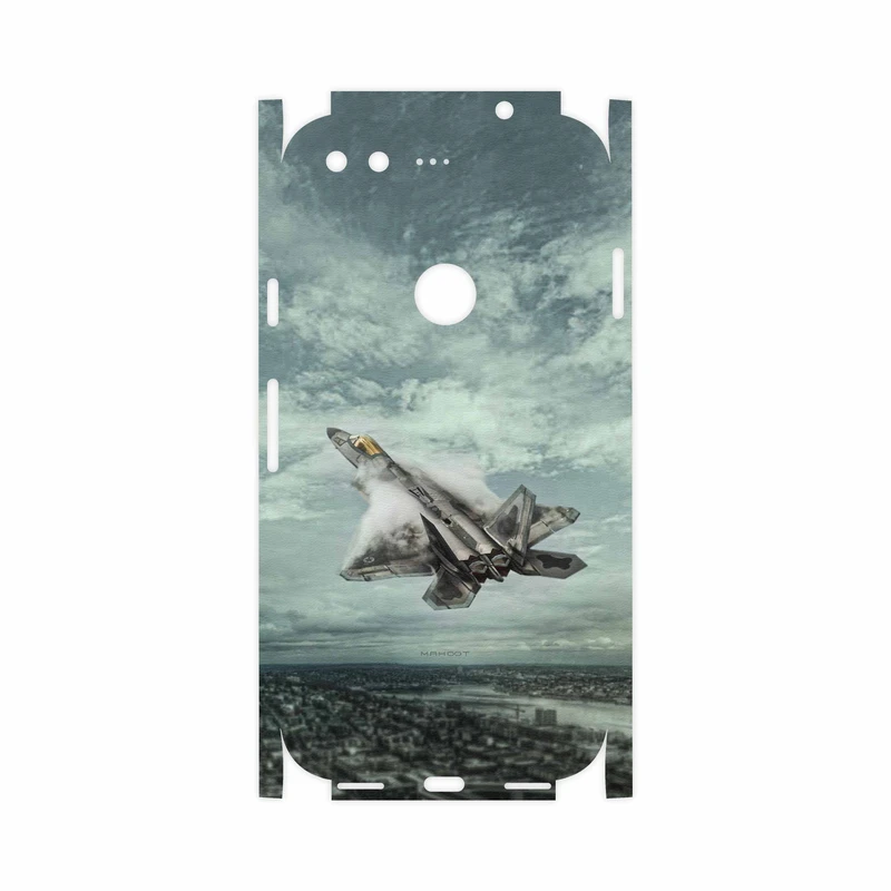 برچسب پوششی ماهوت مدل F-22 Raptor-FullSkin مناسب برای گوشی موبایل گوگل Pixel