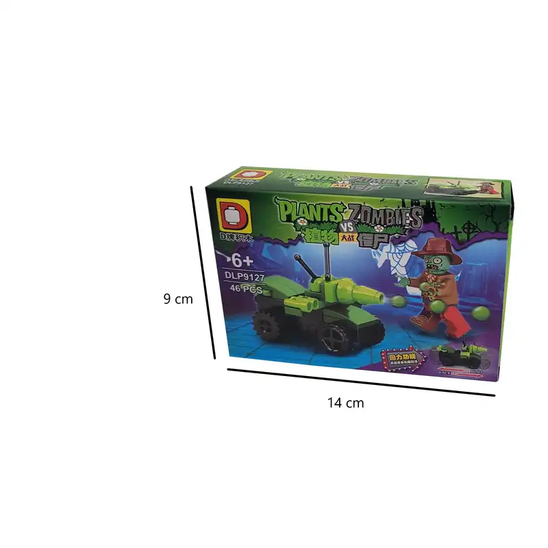 ساختنی طرح زامبی مدل PLANTS VS ZOMBIES کد 700