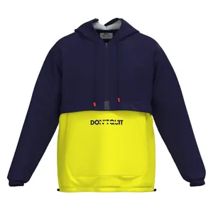 هودی مردانه برساد مدل D111 رنگ زرد