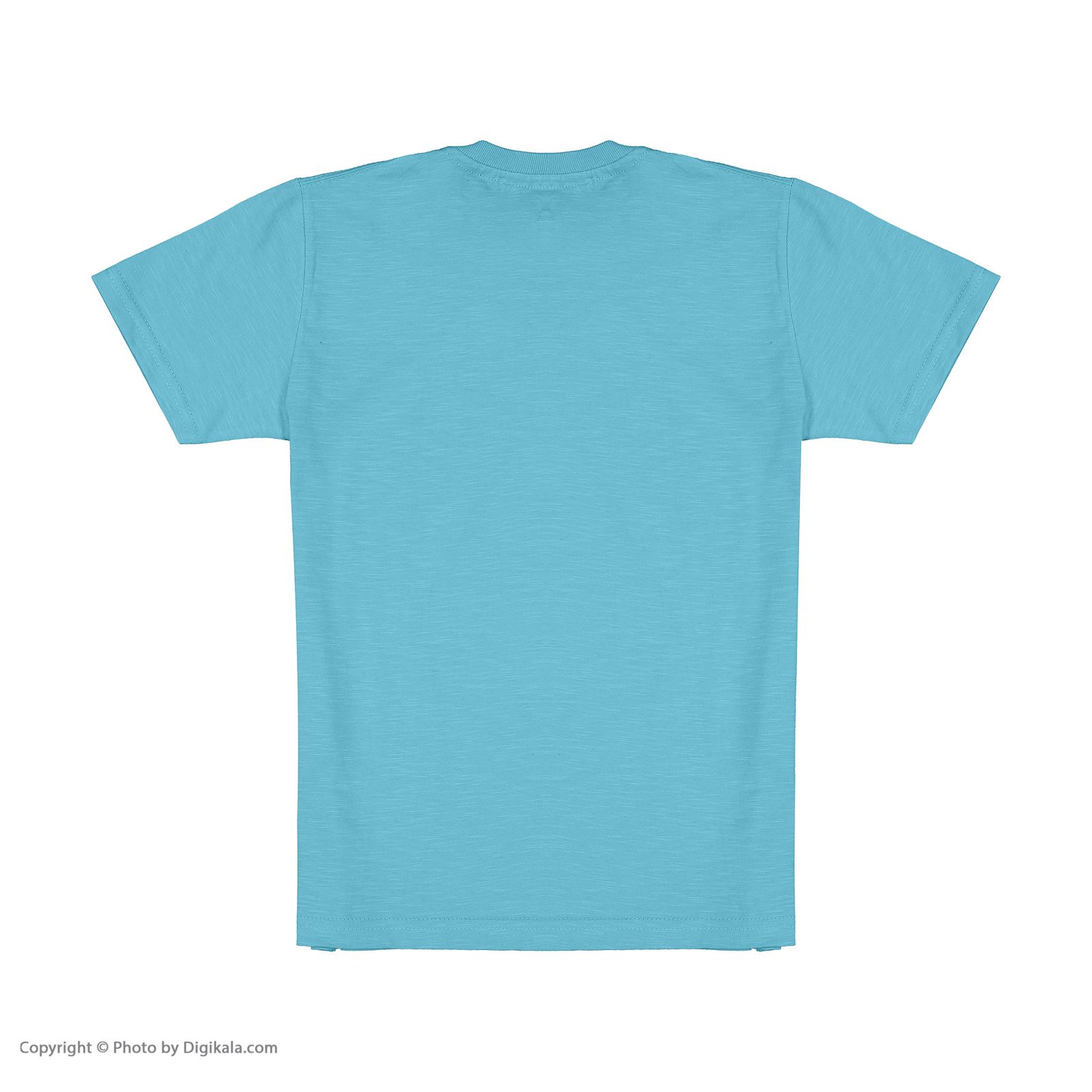 ست تی شرت و شلوارک پسرانه خرس کوچولو مدل 2011189-43 - - 28