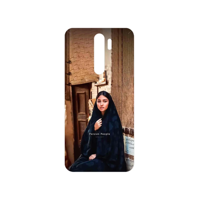 برچسب پوششی ماهوت مدل Portrait of an Iranian Woman مناسب برای گوشی موبایل شیائومی Redmi Note 8 Pro
