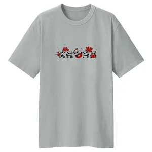 تی شرت لانگ آستین کوتاه زنانه مدل کوچولوها کد L17 رنگ طوسی