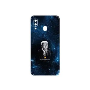 MAHOOT Morgan Freeman Cover Sticker for Samsung Galaxy A40