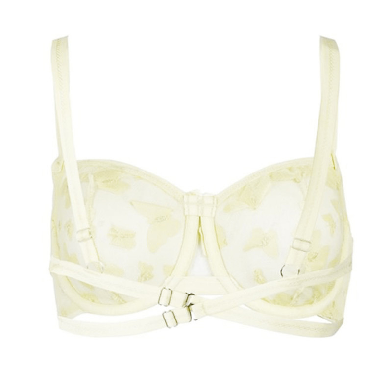 ست شورت و سوتین زنانه مکسوریا مدل G-0081 رنگ کرم