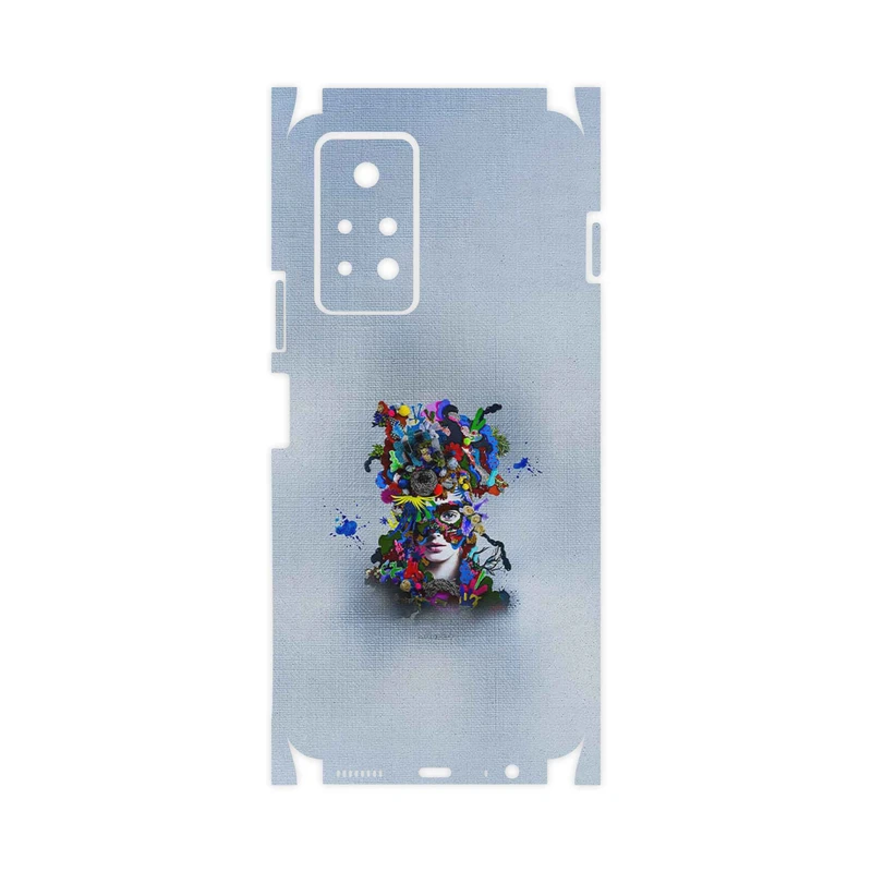 برچسب پوششی ماهوت مدل Collage of surreal Portrait of Women 4-FullSkin مناسب برای گوشی موبایل اینفینیکس Note 11 Pro