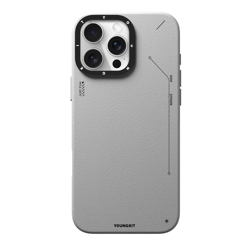 کاور یانگ کیت مدل Simple Matte Lether کد Z01 مناسب برای گوشی موبایل اپل iphone 16pro