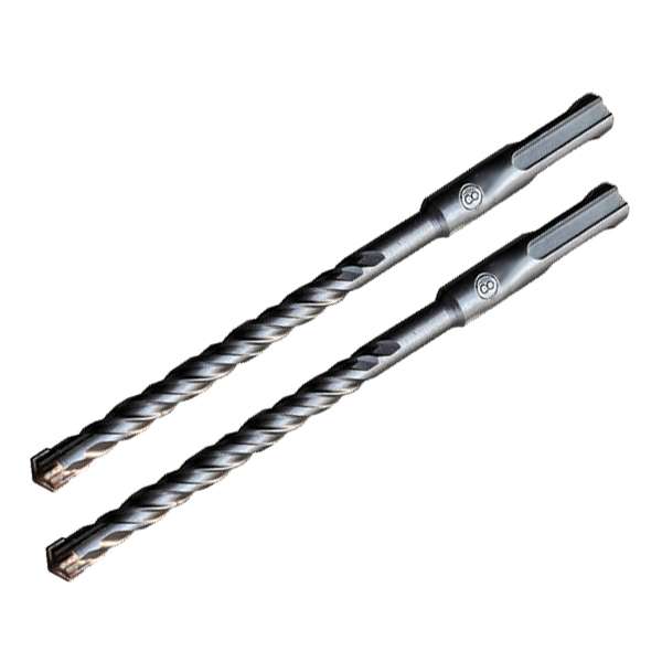 مته چهار شیار مدل HT - 008x110 سایز 8 میلی متر مجموعه دو عددی