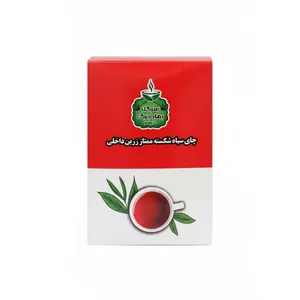 چای سیاه ایرانی شکسته ممتاز زرین سرگل بهار برگ کیسم - 450 گرم
