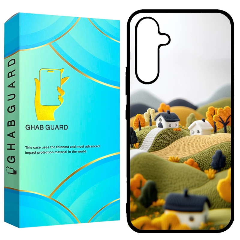 کاور قاب گارد طرح خونه مدل GCHPA54 مناسب برای گوشی موبایل سامسونگ  Galaxy A54 5G