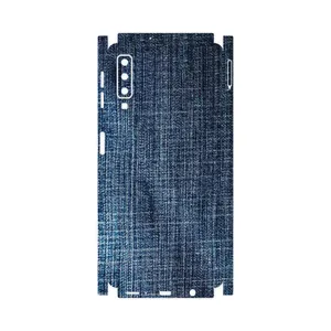 MAHOOT Fabric Texture 3-FullSkin Cover Sticker for Samsung Galaxy A7 2018