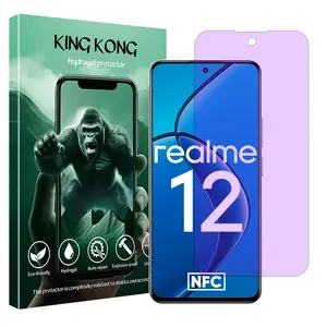 King Kong Eye care model Anti-Purple screen protector suitable for Realme 12 5G mobile phone