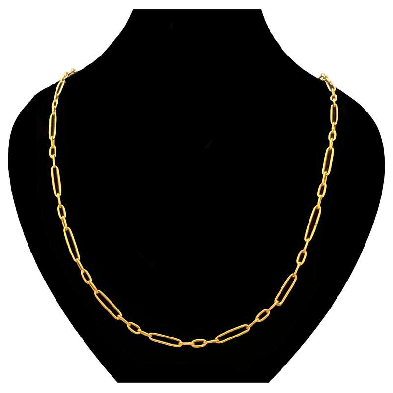 زنجیر طلا 18عیار مردانه دوست خوب مدل dk973 زنجیر طلا 18عیار مردانه دوست خوب مدل dk973