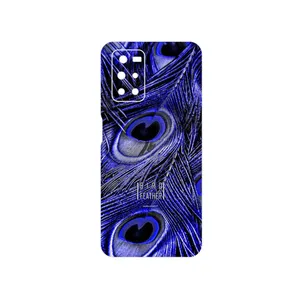 MAHOOT Purple Feather Cover Sticker for Xiaomi Redmi Note 11 4G