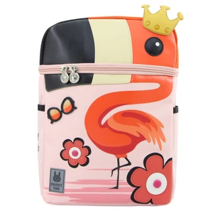 کوله پشتی دخترانه بانی تو طرح Flamingo تک سایز
